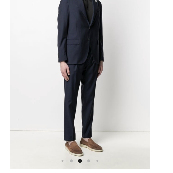Lardini Mens Navy single breasted suit - Picture 1 of 5